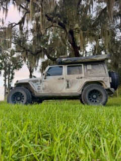 Another great day… another great campsite! Right under this beautiful moss.
