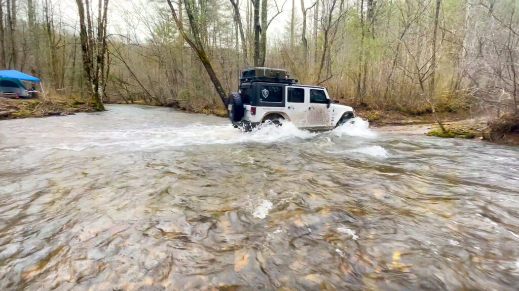 Jeep Water Forging