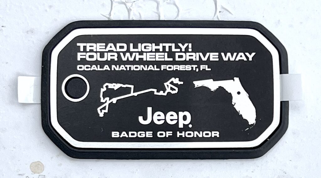 Jeep Badge Of Honor Tread Lightly Trail
