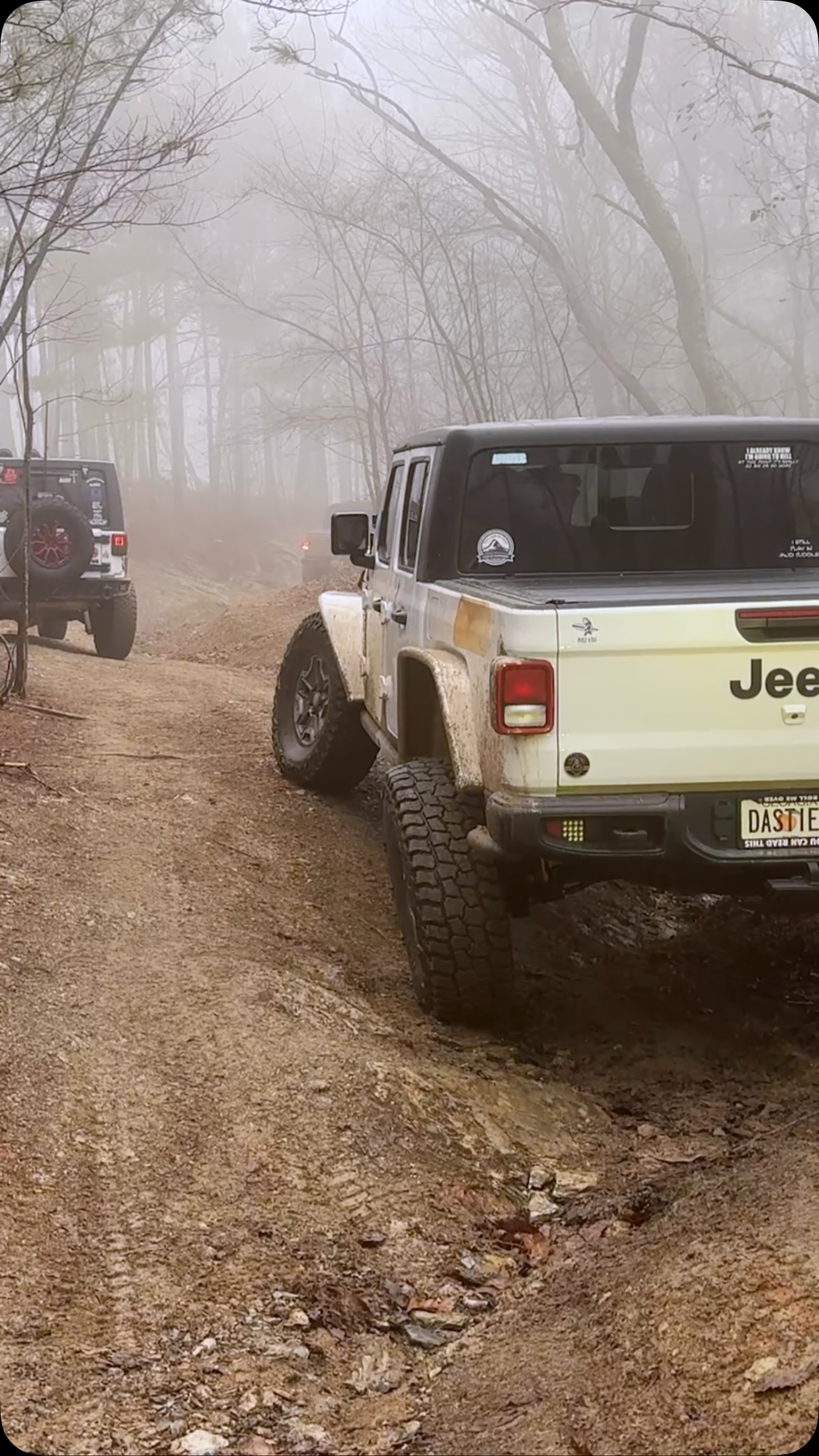 There’s something different about exploring when the fog rolls in. The woods get quiet, visibility gets shorter, and you never really know what the trail is going to look like around the next turn.

Just a group of Jeeps working our way through the mountains and enjoying one of those days where the weather becomes part of the adventure. 🌫️🚙