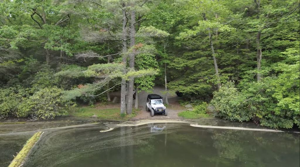 Overlanding the Cohutta wilderness lake conasauga