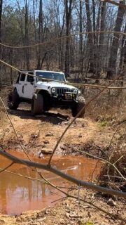 Out enjoying some time in the North Georgia mountains and making the most of a good day outside.

Nothing complicated… just easing through a little water, rolling under an old bridge, and taking the trail as it comes. This is the kind of stuff I look forward to… getting out, enjoying the weather, and putting a few miles behind us.

Simple days on the trail are sometimes the best ones.