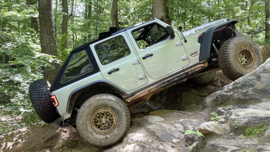 jeep event rock crawling