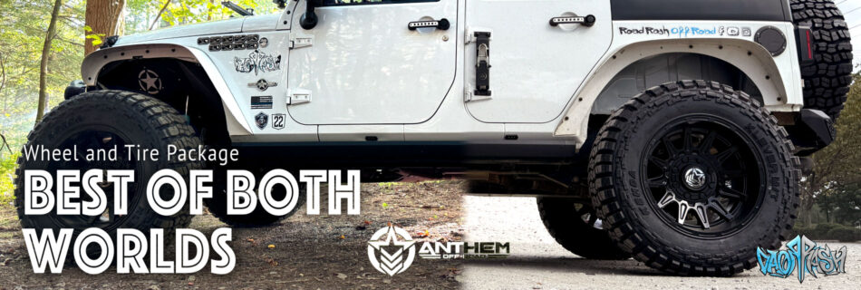 anthem off road wheel and tire package