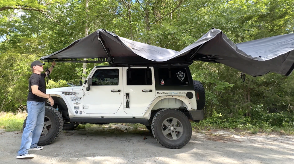 Jeep awning