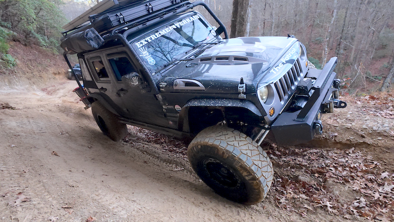 overlanding georgia traverse trail washout