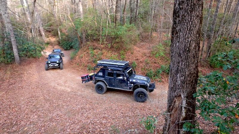 overlanding north georgia traverse